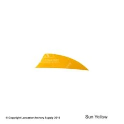 Trueflight 2" Shield Back RW HP Feather -Shooting Store 5200009 sunyellow