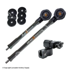Dead Center Dead Level Hunter Verge Lite Stabilizer Kit (12" & 9") -Shooting Store 8590118 gray