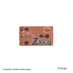 Zbros Pro-Optic Replacement Label -Shooting Store 9940008 orange