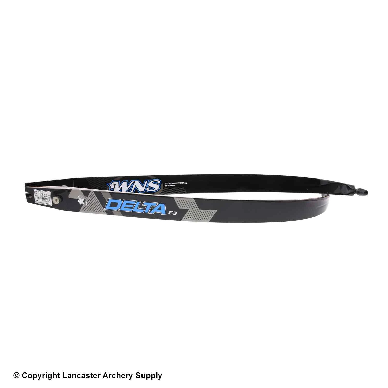 WNS Delta F3 Fiber Recurve Limbs (Open Box X1030406) 1 WNS Delta F3 Fiber Recurve Limbs (Open Box X1030406)