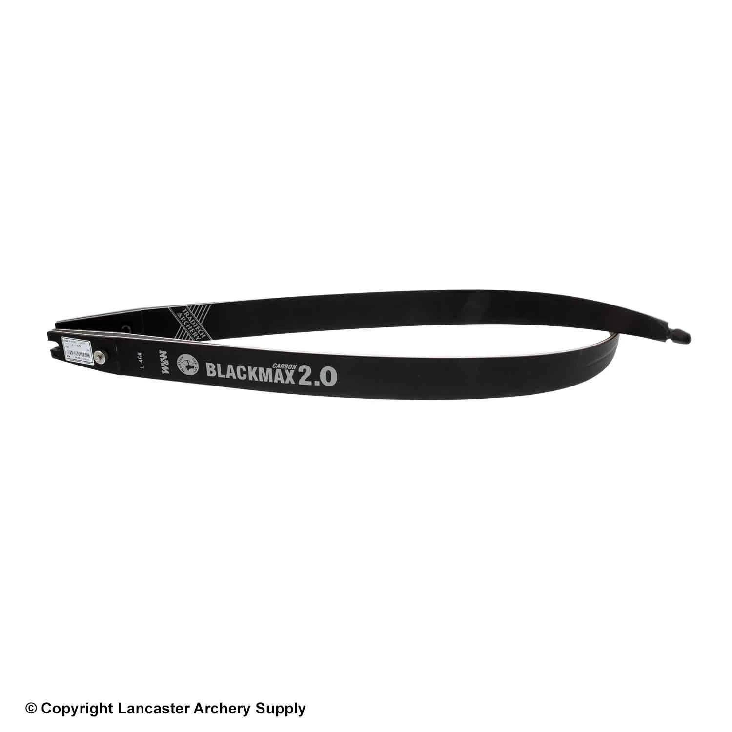 TradTech Black Max 2.0 Carbon/Wood Recurve Limbs (Open Box X1030428) 1 TradTech Black Max 2.0 Carbon/Wood Recurve Limbs (Open Box X1030428)