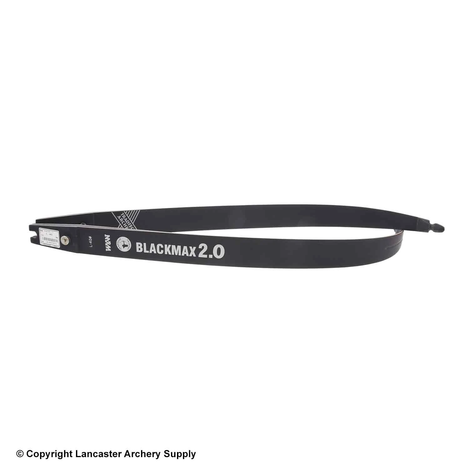 TradTech Black Max 2.0 Glass/Wood Recurve Limbs (Open Box X1031244) 1 TradTech Black Max 2.0 Glass/Wood Recurve Limbs (Open Box X1031244)