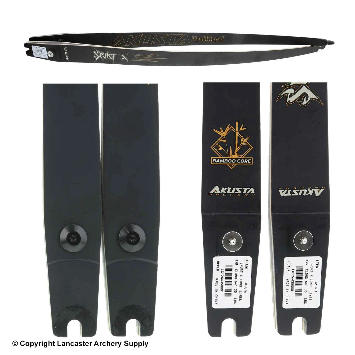 Akusta Spurt X ILF Longbow Bamboo/Glass Limbs (Open Box X1032002) 2 Akusta Spurt X ILF Longbow Bamboo/Glass Limbs (Open Box X1032002) - Image 2