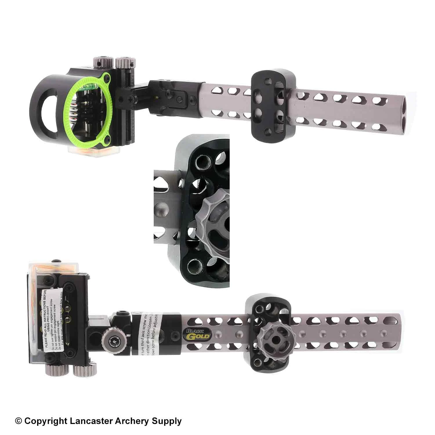 Black Gold Pro Fx Wing Truss Dovetail Bow Sight (Open Box X1032028) 2 Black Gold Pro Fx Wing Truss Dovetail Bow Sight (Open Box X1032028) - Image 2